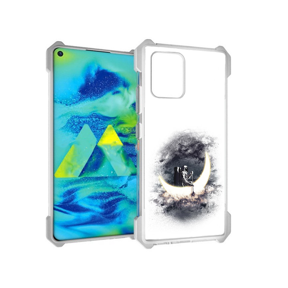 Чехол MyPads Tocco для Samsung Galaxy S10 Lite лунный путешественник (PT143840.502.448), Прозрачный, Tocco
Чехол MyPads Tocco для Samsung Galaxy S10 Lite лунный путешественник (PT143840.502.448), Прозрачный, Tocco