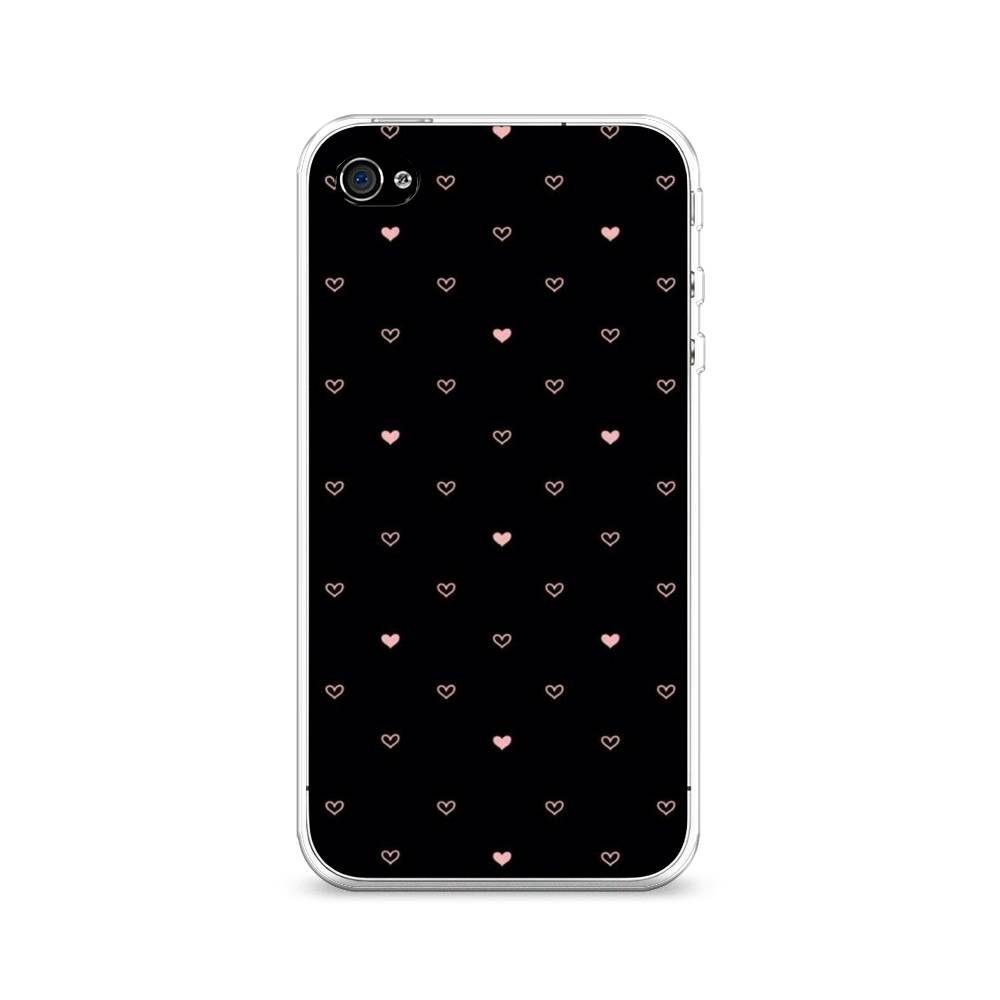 Чехол Awog на Apple iPhone 4 / Айфон 4 "Черный фон и сердечки", Разноцветный, 10150-3
Чехол Awog на Apple iPhone 4 / Айфон 4 "Черный фон и сердечки", Разноцветный, 10150-3