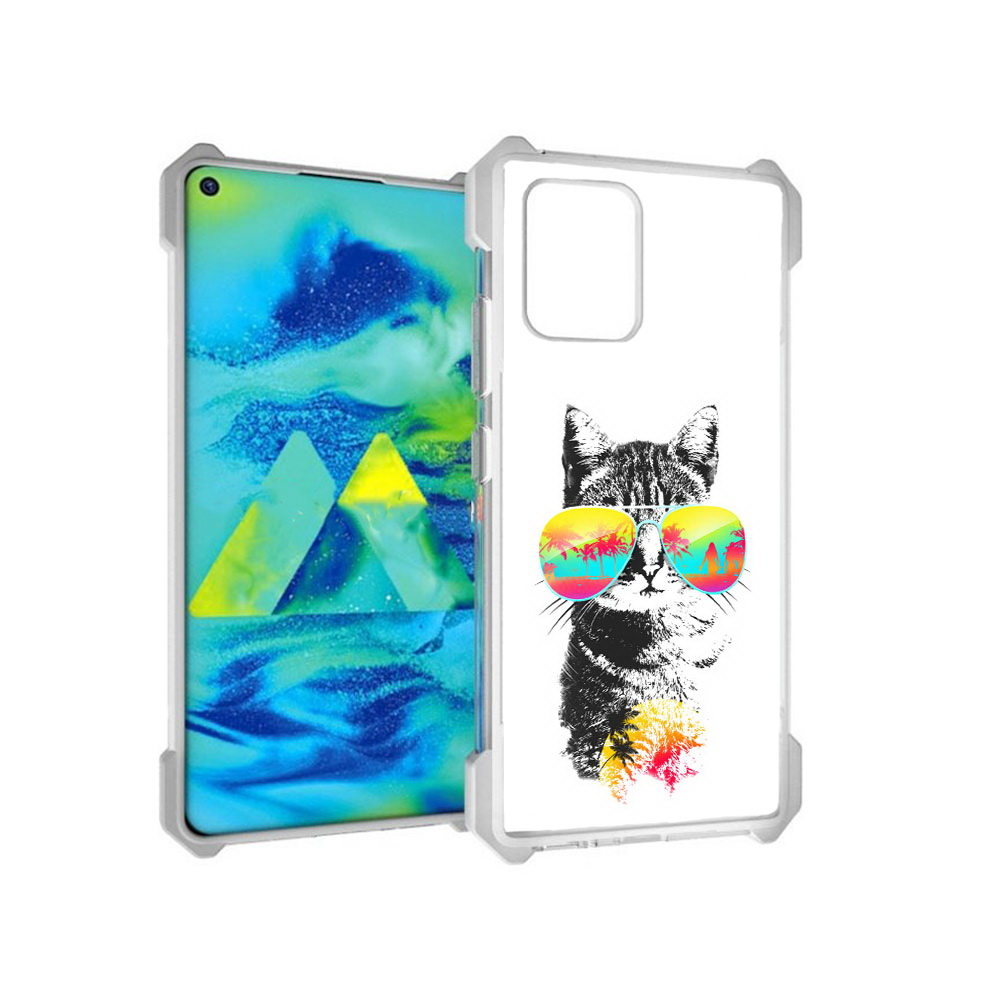 Чехол MyPads Tocco для Samsung Galaxy S10 Lite крутой кот (PT143840.502.425), Прозрачный, Tocco
Чехол MyPads Tocco для Samsung Galaxy S10 Lite крутой кот (PT143840.502.425), Прозрачный, Tocco