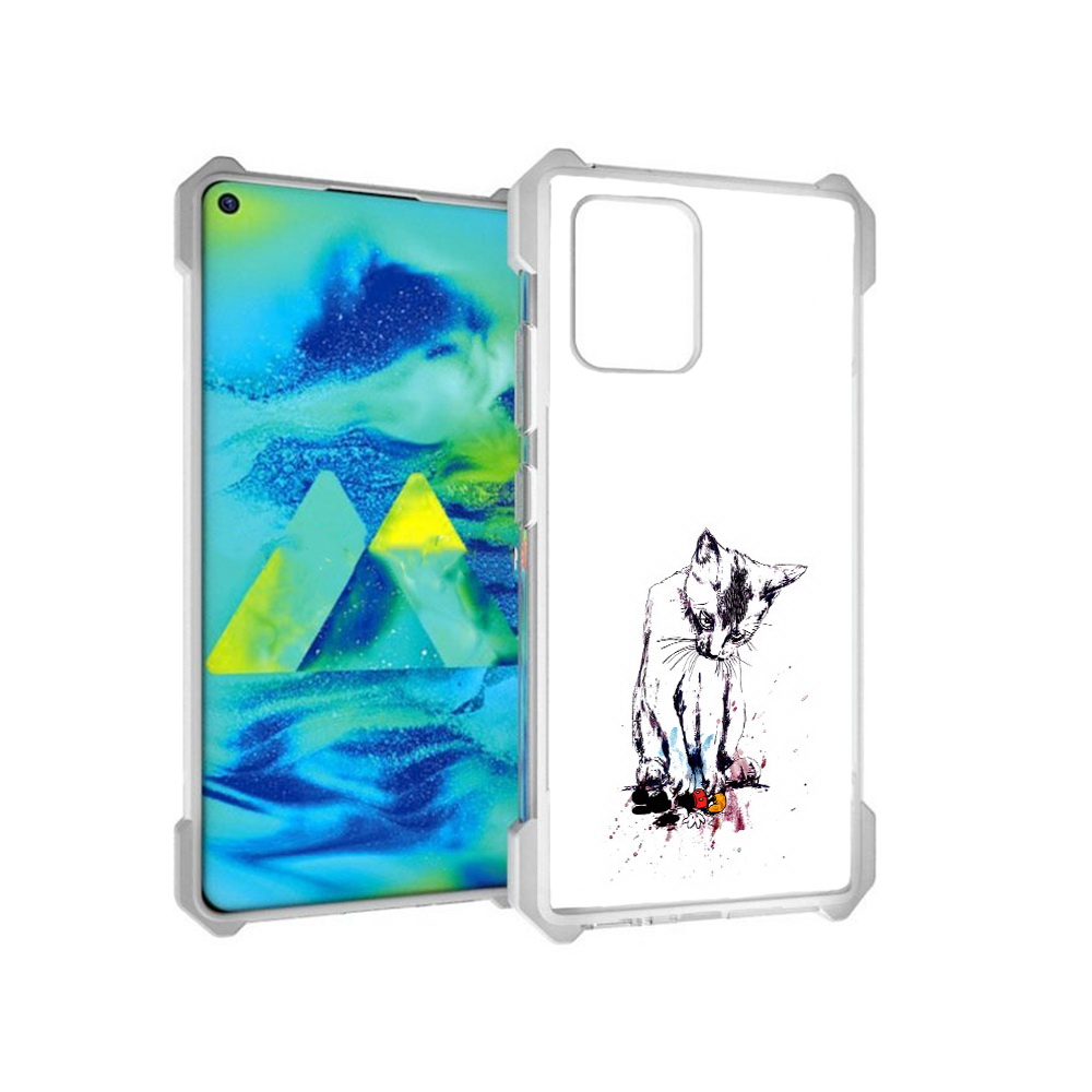 Чехол MyPads Tocco для Samsung Galaxy S10 Lite кот и микки (PT143840.502.399), Прозрачный, Tocco
Чехол MyPads Tocco для Samsung Galaxy S10 Lite кот и микки (PT143840.502.399), Прозрачный, Tocco