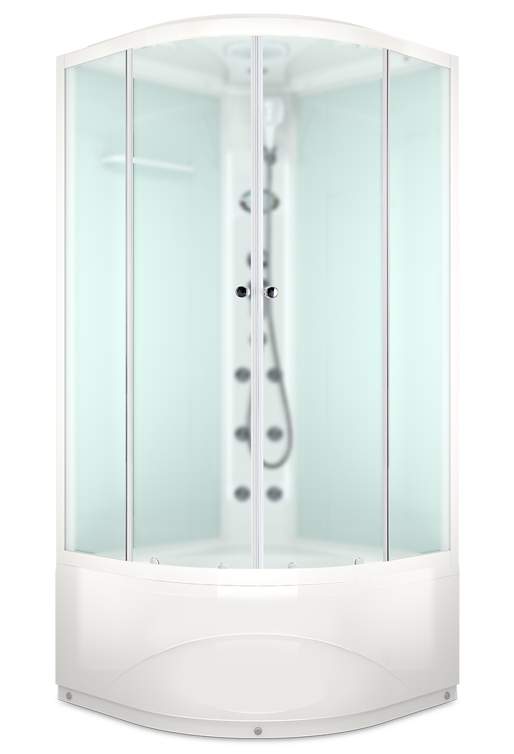 Domani Spa Delight Slim 88 с электрикой, высокий поддон 800x800x2180 (бел. стенки, сатин м
Domani Spa Delight Slim 88 с электрикой, высокий поддон 800x800x2180 (бел. стенки, сатин м