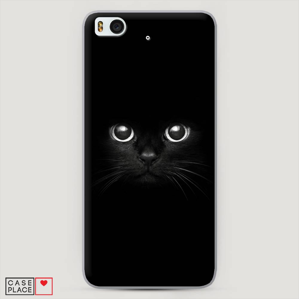 Пластиковый чехол "Взгляд черной кошки" на Xiaomi Mi5S 
Пластиковый чехол "Взгляд черной кошки" на Xiaomi Mi5S