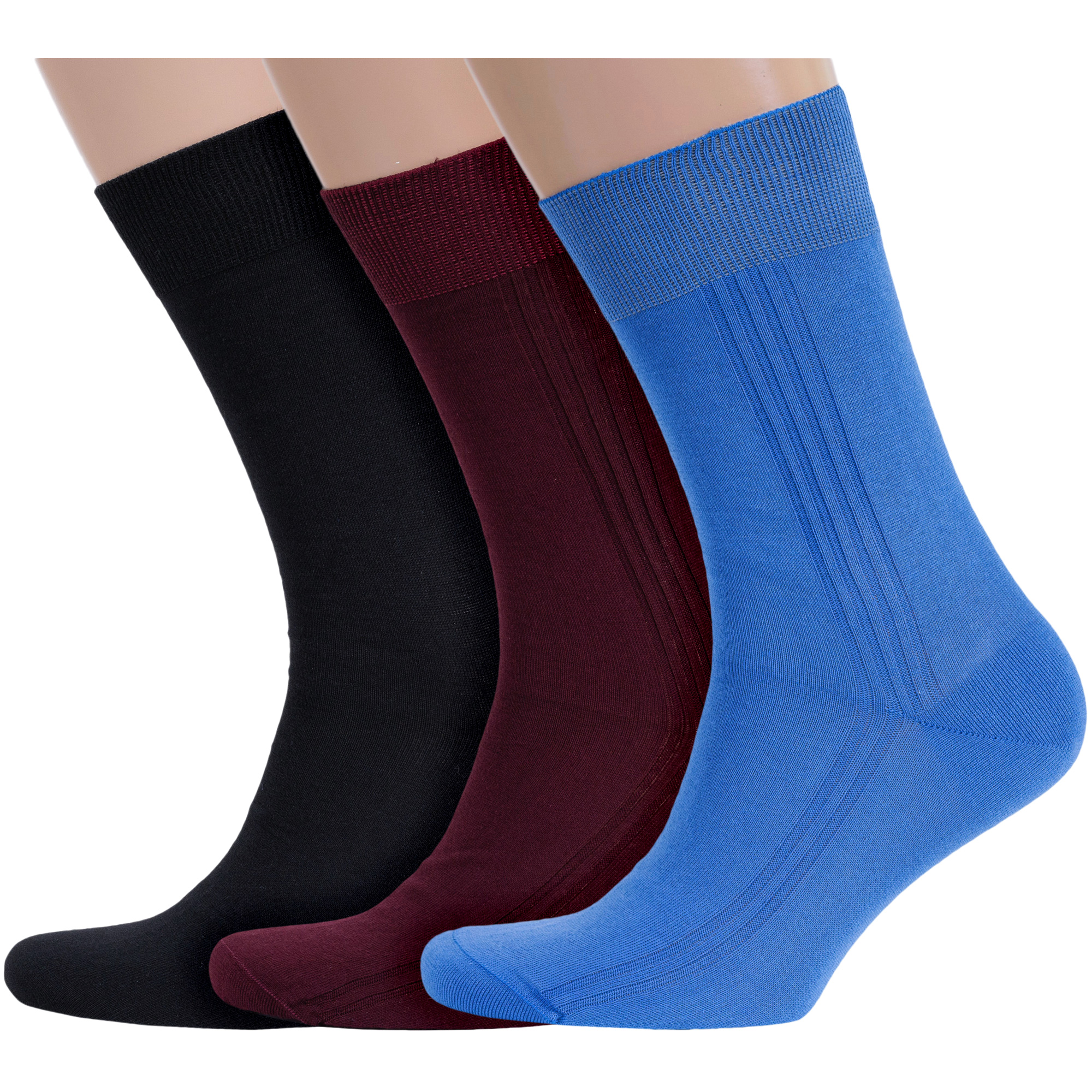 Комплект носков мужских Rusocks 3-М3-11001 разноцветных 29, Черный;бордовый;голубой, 3-М3-11001
Комплект носков мужских Rusocks 3-М3-11001 разноцветных 29, Черный;бордовый;голубой, 3-М3-11001