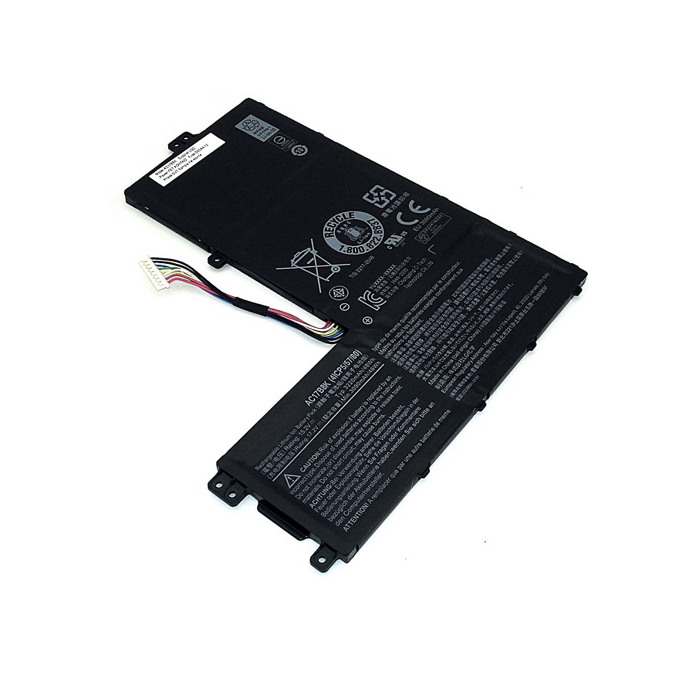 Аккумулятор GREENWAY для ноутбука Acer Swift 3 SF315-52 (AC17B8K) 15.2V 3220mAh черная 
Аккумулятор GREENWAY для ноутбука Acer Swift 3 SF315-52 (AC17B8K) 15.2V 3220mAh черная