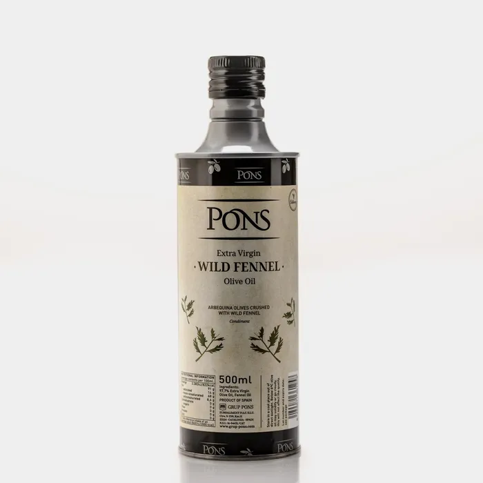 Оливковое масло высшего качества Pons Extra Virgin Wild Fennel дикий фенхель, 500 мл, понссовкусом
Оливковое масло высшего качества Pons Extra Virgin Wild Fennel дикий фенхель, 500 мл, понссовкусом