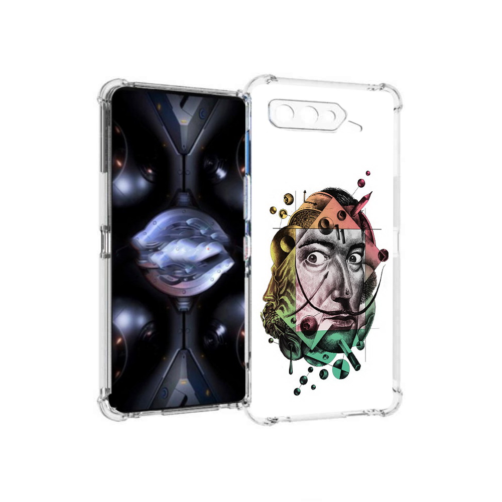 Чехол MyPads Tocco для Asus ROG Phone 5 Pro разноцветное лицо абстракция, Прозрачный, Tocco
Чехол MyPads Tocco для Asus ROG Phone 5 Pro разноцветное лицо абстракция, Прозрачный, Tocco