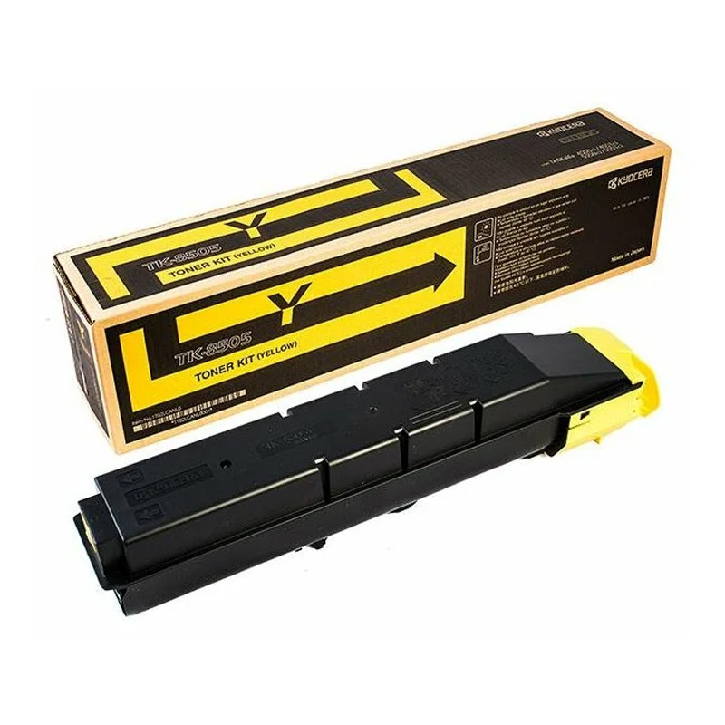 Тонер-картридж для Kyocera TASKalfa 4550ci/5550ci TK-8505Y yellow 20K (ELP Imaging®), Желтый
Тонер-картридж для Kyocera TASKalfa 4550ci/5550ci TK-8505Y yellow 20K (ELP Imaging®), Желтый