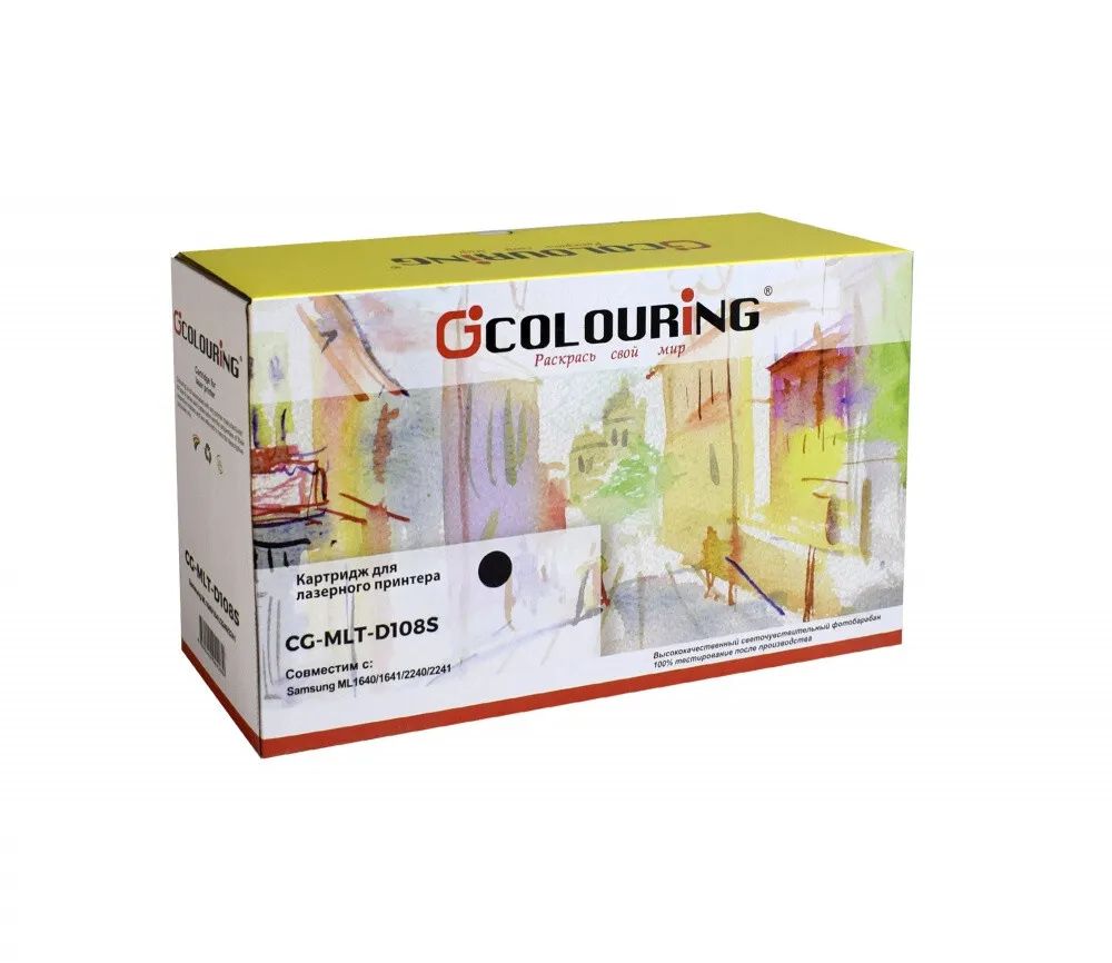 Чернила для струйного принтера Colouring (CG-MLT-D108S) черный, совместимый, CG-MLT-D108S
Чернила для струйного принтера Colouring (CG-MLT-D108S) черный, совместимый, CG-MLT-D108S