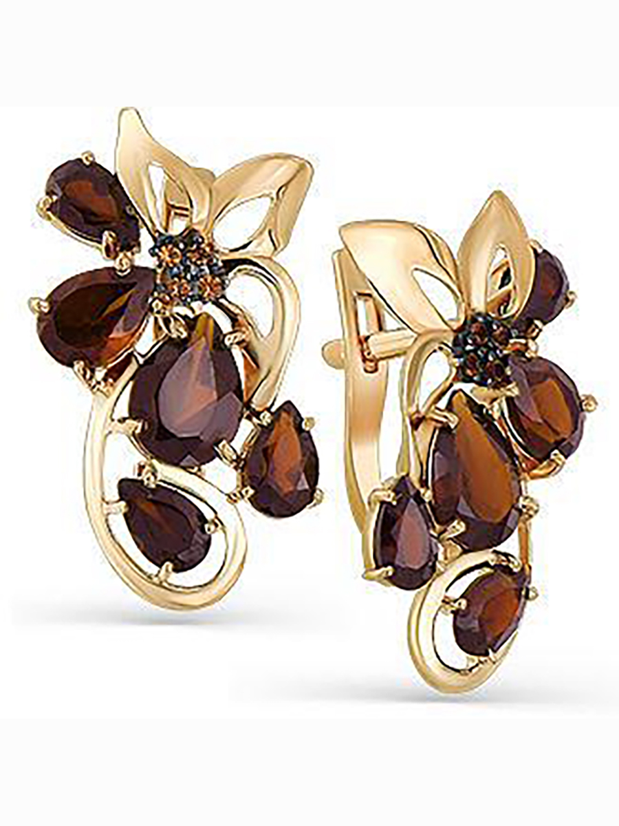 Серьги из красного золота с раухтопазами и фианитами Master Brilliant 02-2-273-0410-012, 02-2-273-0410-012
Серьги из красного золота с раухтопазами и фианитами Master Brilliant 02-2-273-0410-012, 02-2-273-0410-012