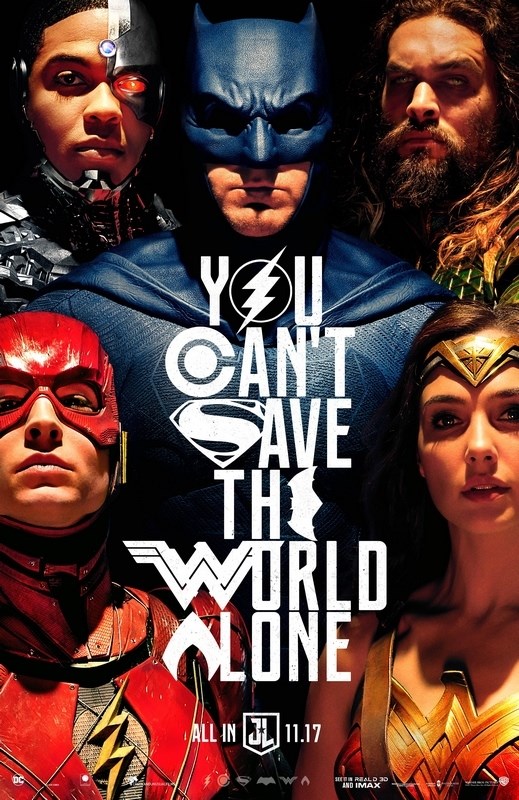 Постер к фильму "Лига справедливости" (Justice League) Оригинальный 68,6x104,1 см
Постер к фильму "Лига справедливости" (Justice League) Оригинальный 68,6x104,1 см