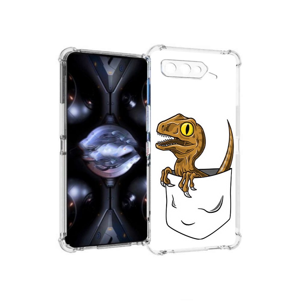 Чехол MyPads Tocco для Asus ROG Phone 5 Pro динозавр в кармане, Прозрачный, Tocco
Чехол MyPads Tocco для Asus ROG Phone 5 Pro динозавр в кармане, Прозрачный, Tocco
