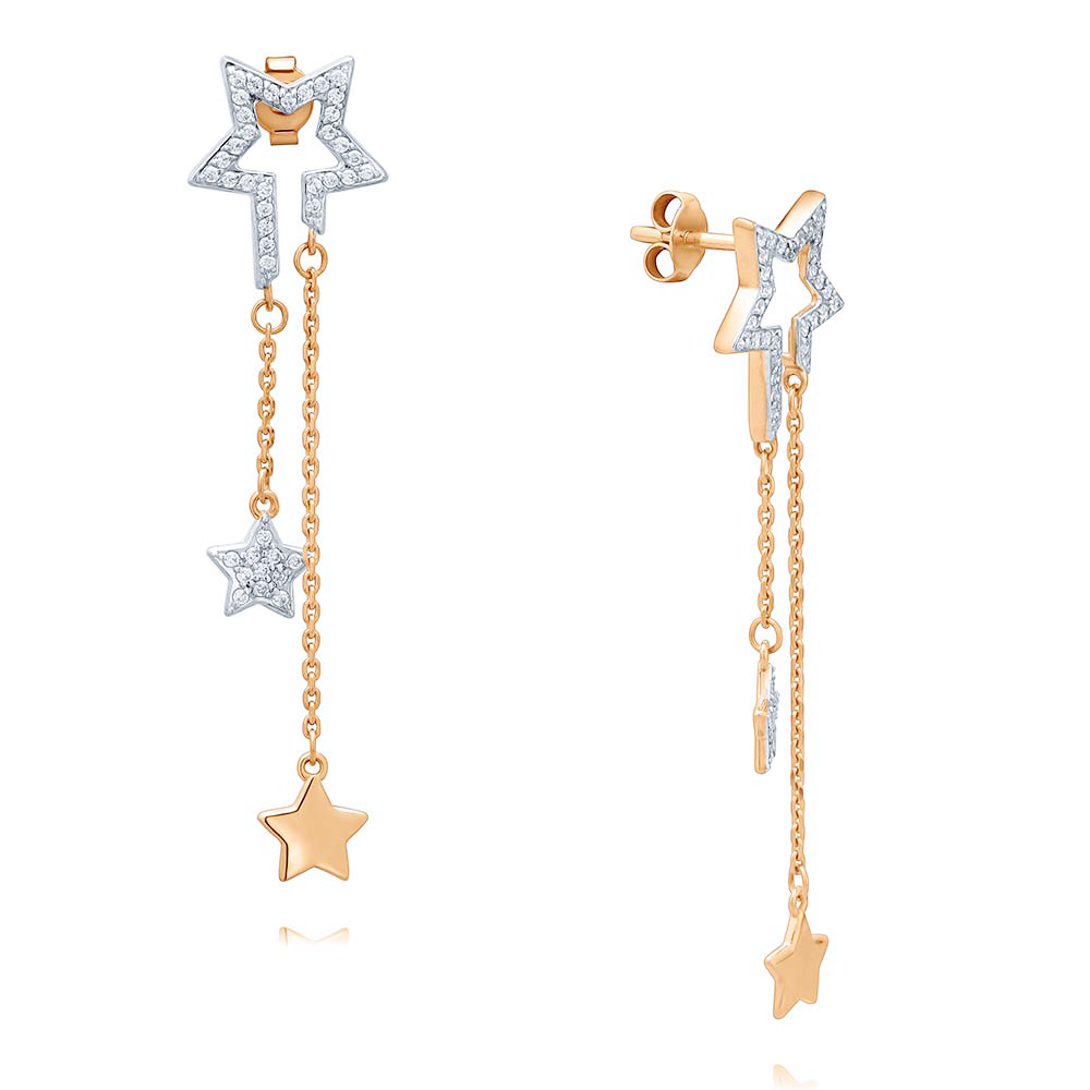 Серьги подвески из красного золота ADAMAS 21041600/01-А50Д-72, фианит, 21041600/01-А50Д-72
Серьги подвески из красного золота ADAMAS 21041600/01-А50Д-72, фианит, 21041600/01-А50Д-72
