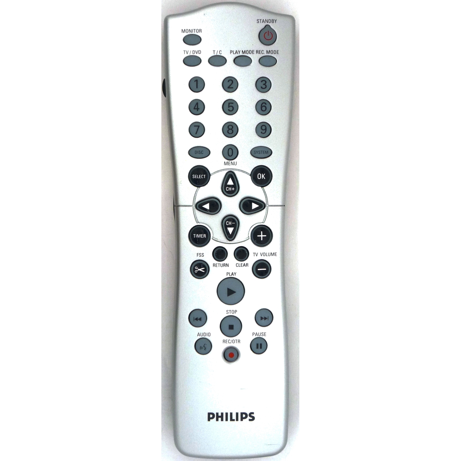 фото Пульт ду philips rc25115/01 silver