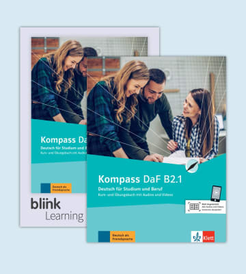 Книга Kompass DaF B2.1 Media Bundle / Kurs- und Ubungsbuch mit Audios und Videos inklus...
Книга Kompass DaF B2.1 Media Bundle / Kurs- und Ubungsbuch mit Audios und Videos inklus...