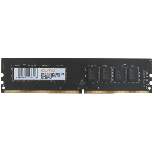 Оперативная память Qumo QUM4U-16G2400P16 (QUM4U-16G2400P16), DDR4 1x16Gb, 2400MHz, QUM4U-16G2400P16
Оперативная память Qumo QUM4U-16G2400P16 (QUM4U-16G2400P16), DDR4 1x16Gb, 2400MHz, QUM4U-16G2400P16