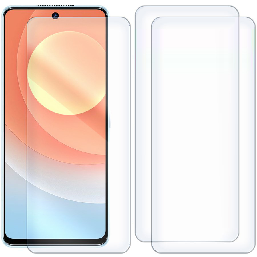 Комплект из 3-x защитных гибридных стекол для Tecno Camon 19
Комплект из 3-x защитных гибридных стекол для Tecno Camon 19