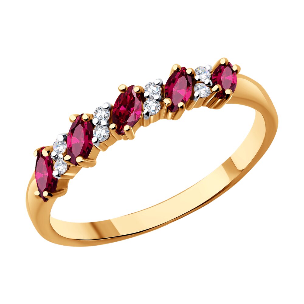 Кольцо из красного золота с бриллиантом/рубином р. , SOKOLOV Diamonds 4010027, 4010027
Кольцо из красного золота с бриллиантом/рубином р. , SOKOLOV Diamonds 4010027, 4010027
