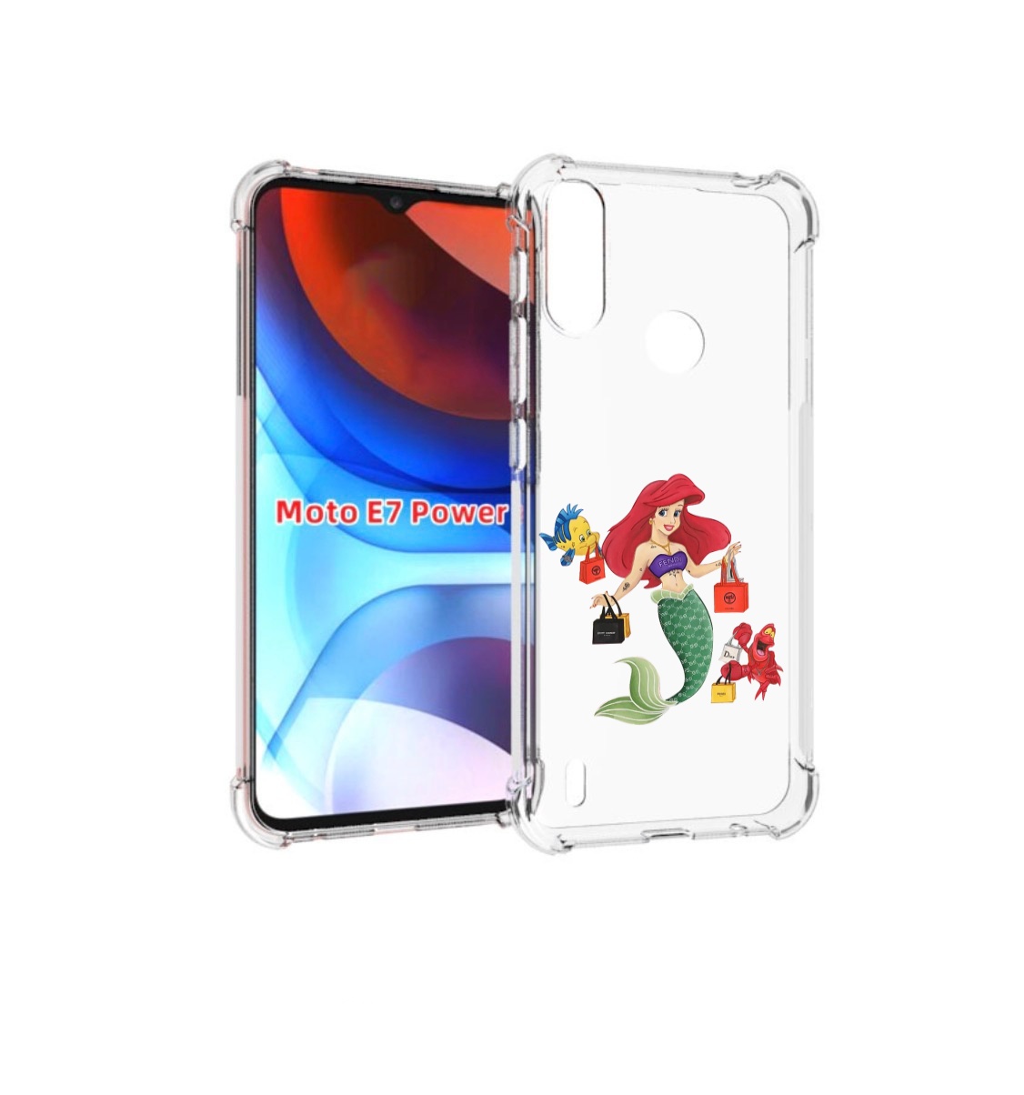 Чехол MyPads модная-русалка женский для Motorola Moto E7 Power, Прозрачный, Tocco
Чехол MyPads модная-русалка женский для Motorola Moto E7 Power, Прозрачный, Tocco