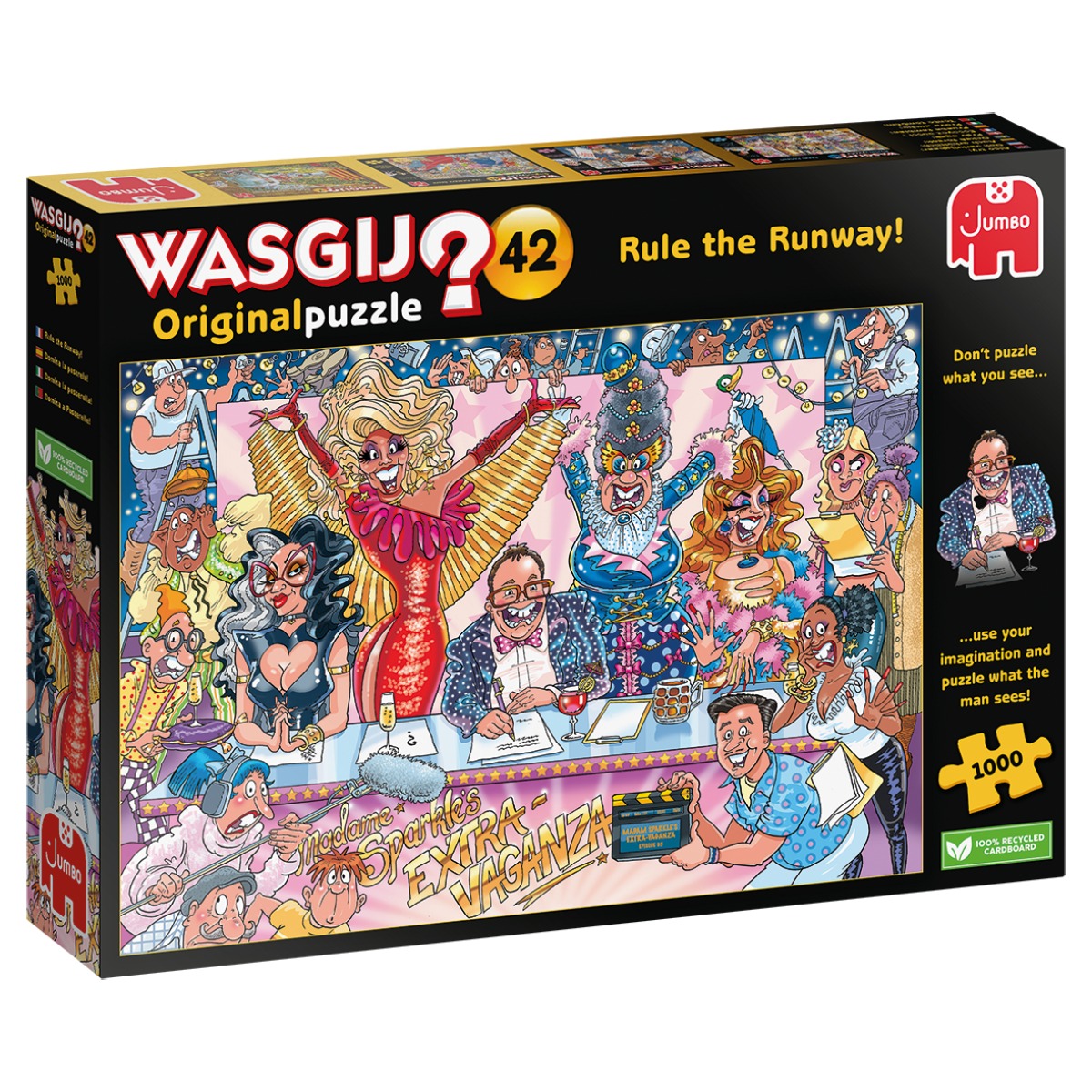 Пазл Jumbo Wasgij Правило подиума Original 42 J1110100013, 1000 деталей, Wasgij Правило подиума Original 42
Пазл Jumbo Wasgij Правило подиума Original 42 J1110100013, 1000 деталей, Wasgij Правило подиума Original 42