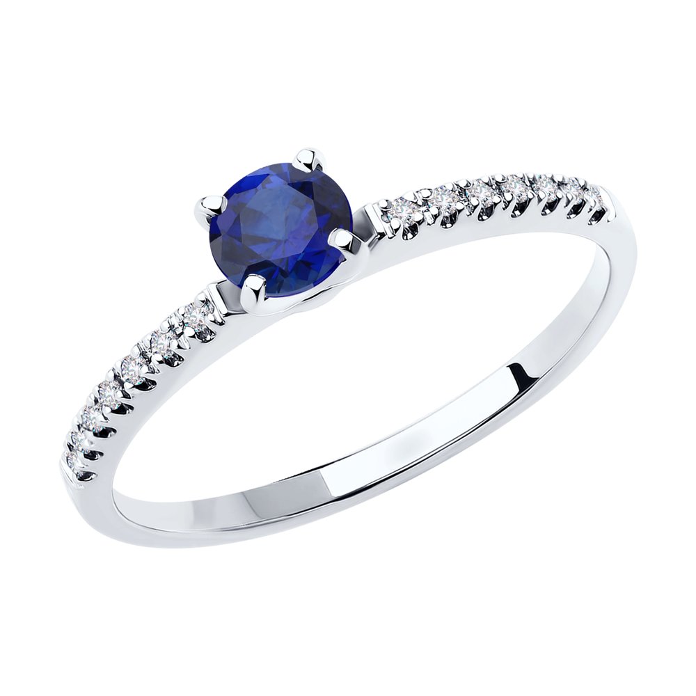 Кольцо из золота р. 16,5 SOKOLOV Diamonds 2011169-3, бриллиант\сапфир, 2011169-3
Кольцо из золота р. 16,5 SOKOLOV Diamonds 2011169-3, бриллиант\сапфир, 2011169-3
