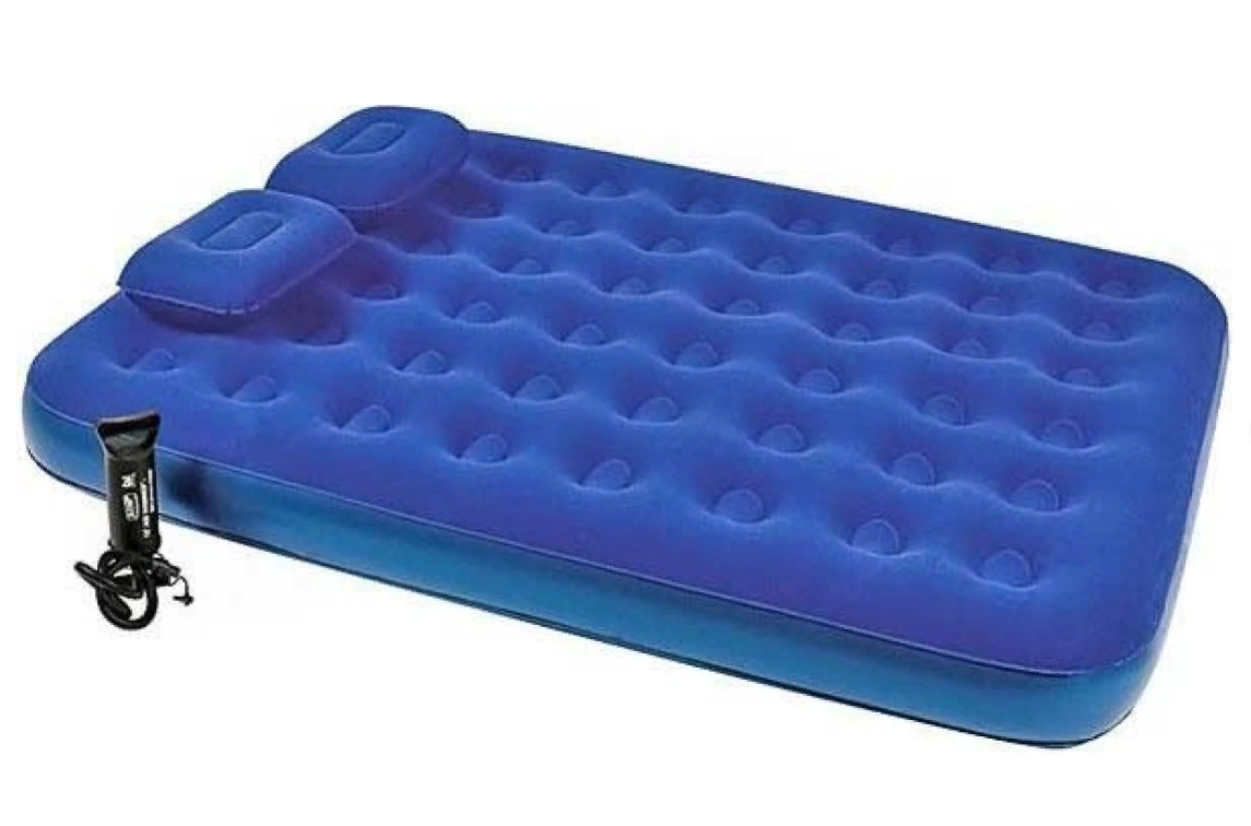 Надувной матрас с ручным насосом и 2 подушками BestWay Flocked Air Bed With Air Pump/Queen, Синий
Надувной матрас с ручным насосом и 2 подушками BestWay Flocked Air Bed With Air Pump/Queen, Синий