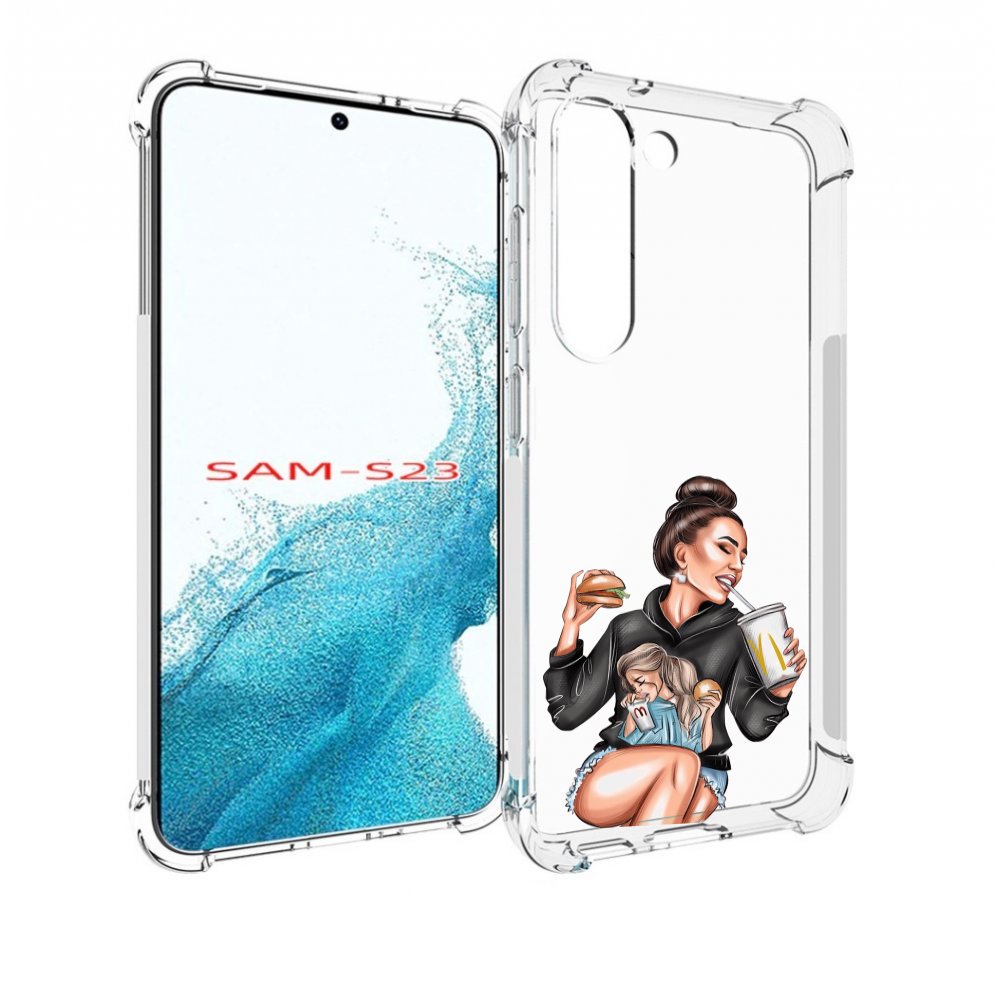 Чехол MyPads любительница-макдональдс женский для Samsung Galaxy S23, Прозрачный, Tocco
Чехол MyPads любительница-макдональдс женский для Samsung Galaxy S23, Прозрачный, Tocco
