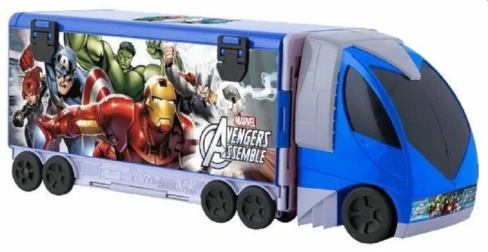 Игрушечный трек Avengers "Мстители" с 4 машинками и вертолетом, Разноцветный, 1180938_390171
Игрушечный трек Avengers "Мстители" с 4 машинками и вертолетом, Разноцветный, 1180938_390171