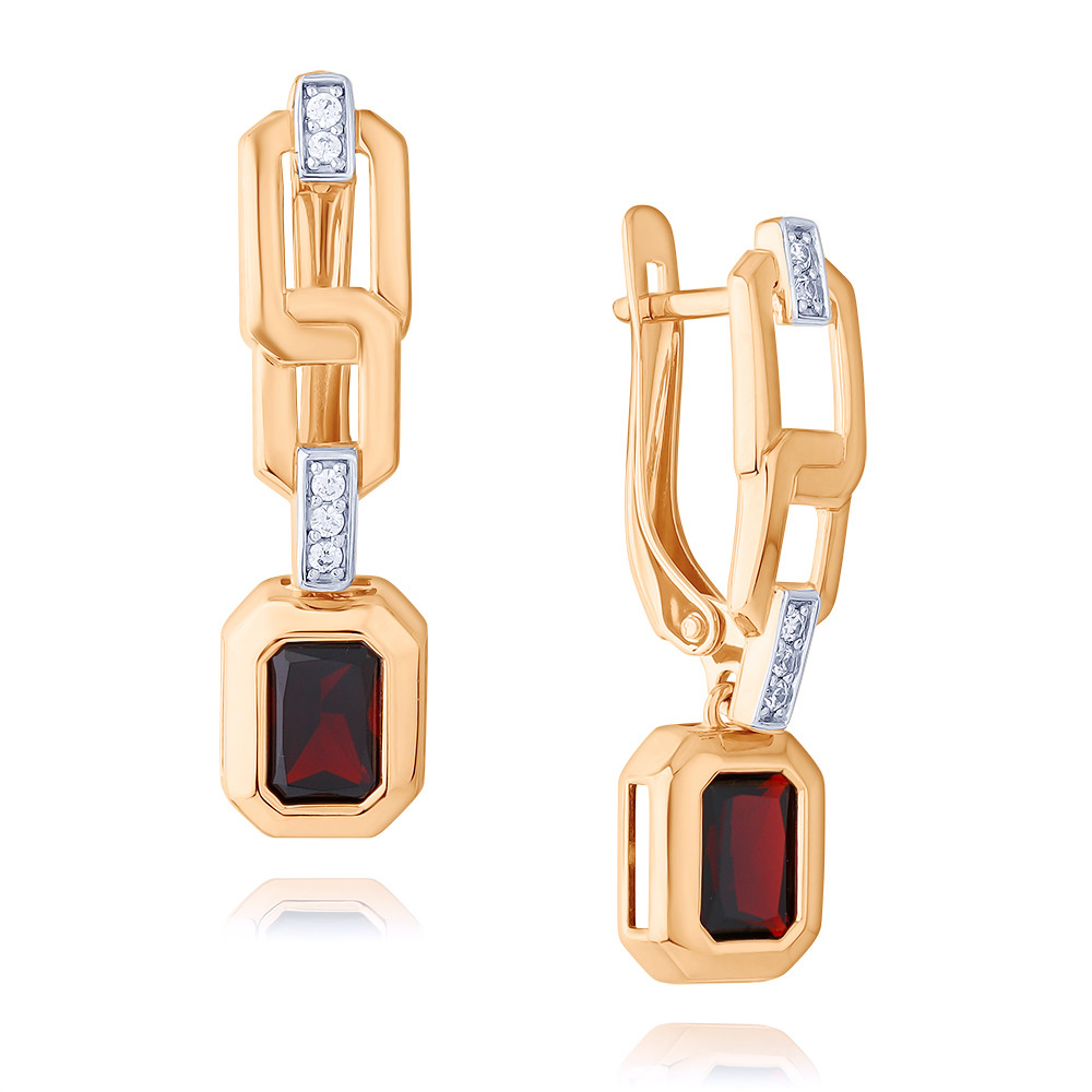 Серьги подвески из красного золота ADAMAS 24041020/01-А50Д-655, гранат/фианит, 24041020/01-А50Д-655
Серьги подвески из красного золота ADAMAS 24041020/01-А50Д-655, гранат/фианит, 24041020/01-А50Д-655