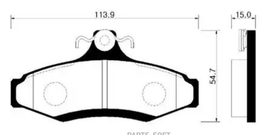 Колодки тормозные дисковые задн daewoo: leganza 97-02, nubira 97-02 mitsubishi: diamante
Колодки тормозные дисковые задн daewoo: leganza 97-02, nubira 97-02 mitsubishi: diamante