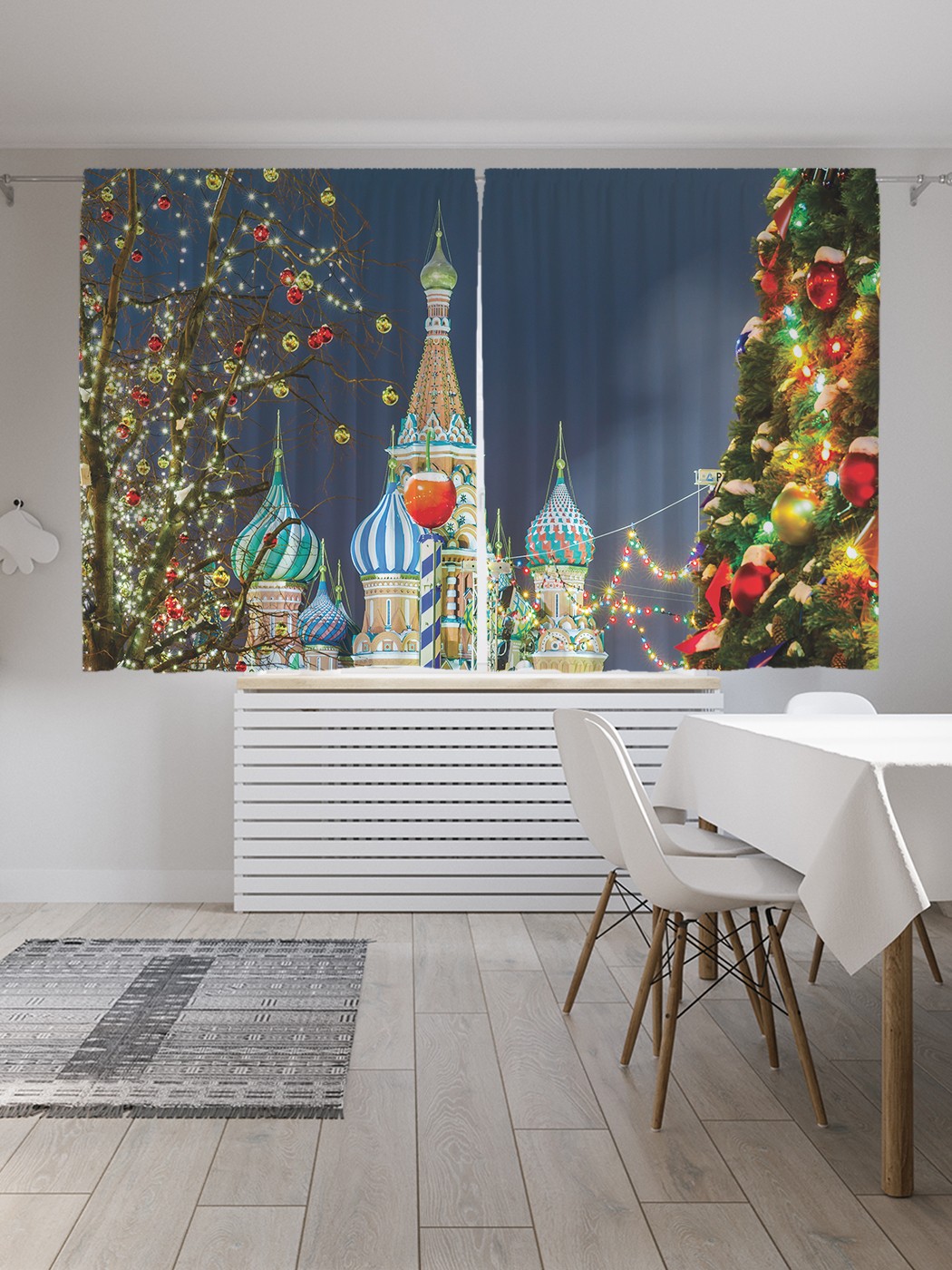 Классические шторы JoyArty "Покровский собор", серия Oxford DeLux, 2 полотна 145x180 см, Покровский собор
Классические шторы JoyArty "Покровский собор", серия Oxford DeLux, 2 полотна 145x180 см, Покровский собор