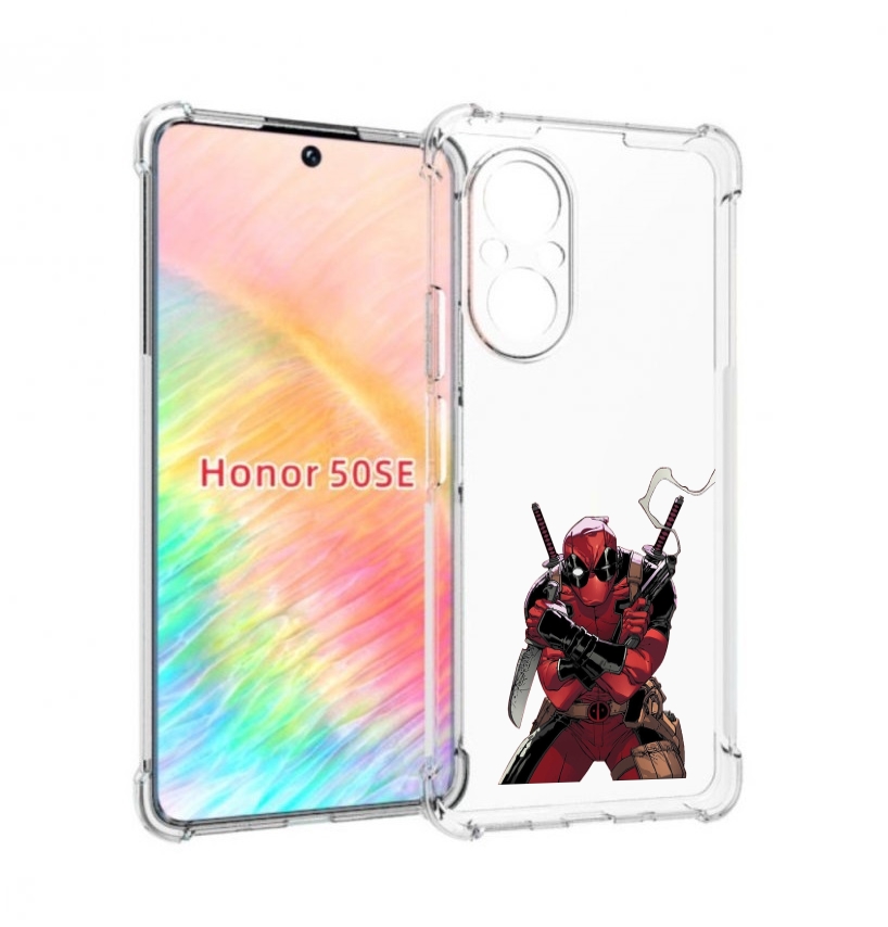 Чехол бампер MyPads дедпул-подмигивает для Honor 50 SE противоуд, Прозрачный, Tocco
Чехол бампер MyPads дедпул-подмигивает для Honor 50 SE противоуд, Прозрачный, Tocco