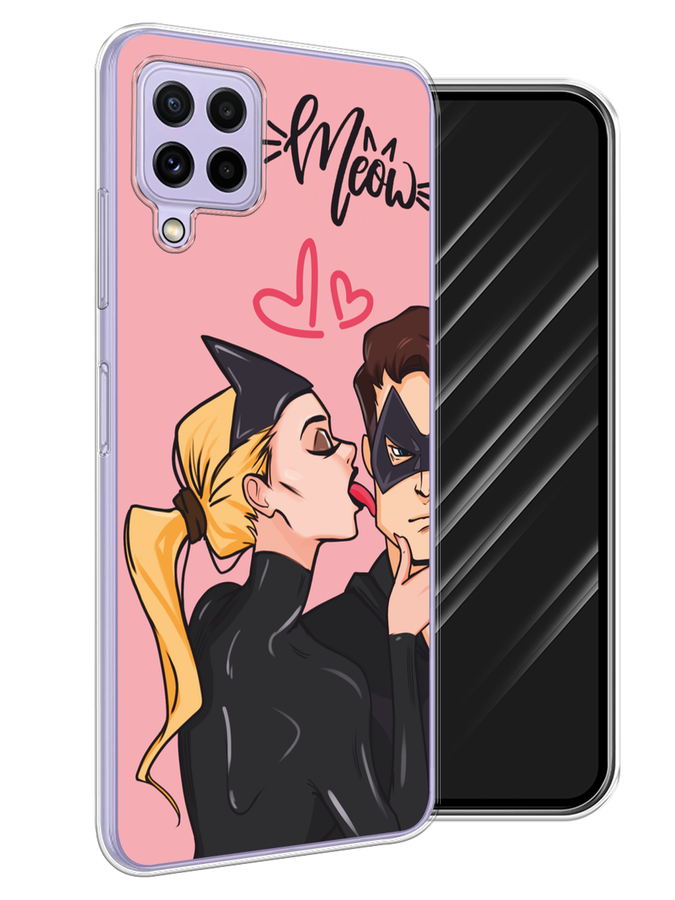 Чехол Awog на Samsung Galaxy A22/M22/M32 "Kiss of Cat Woman", Розовый;черный;бежевый, 2103550-1
Чехол Awog на Samsung Galaxy A22/M22/M32 "Kiss of Cat Woman", Розовый;черный;бежевый, 2103550-1
