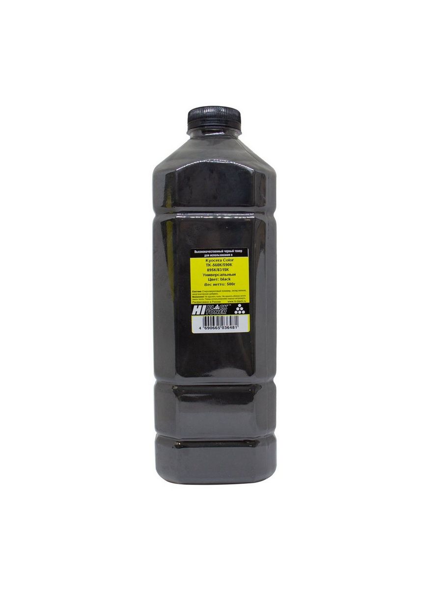 Тонер Hi-Black Универсальный для Kyocera Color TK-560K/590K/895K/8315K, Bk, 500г, Черный
Тонер Hi-Black Универсальный для Kyocera Color TK-560K/590K/895K/8315K, Bk, 500г, Черный