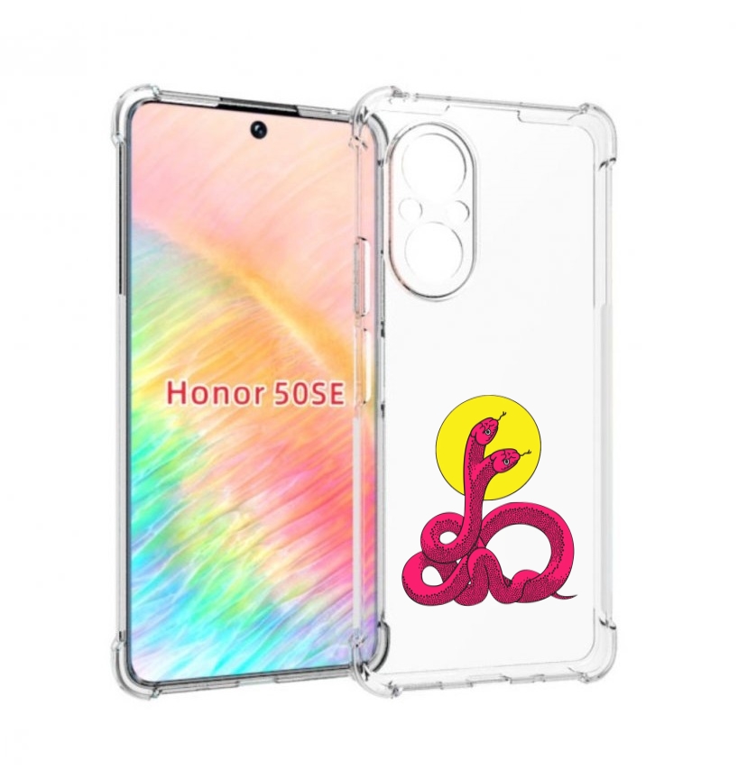 Чехол бампер MyPads двухголовая-змея для Honor 50 SE противоударный, Прозрачный, Tocco
Чехол бампер MyPads двухголовая-змея для Honor 50 SE противоударный, Прозрачный, Tocco