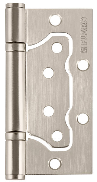 Петля Fuaro (Фуаро) универсальная без врезки 500-2BB 100x2,5 PN (мат. никель), Серебристый
Петля Fuaro (Фуаро) универсальная без врезки 500-2BB 100x2,5 PN (мат. никель), Серебристый