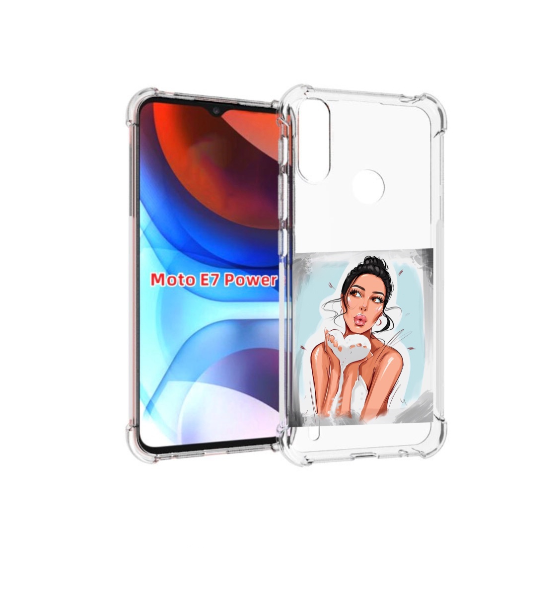 Чехол MyPads девушка-с-пеной женский для Motorola Moto E7 Power, Прозрачный, Tocco
Чехол MyPads девушка-с-пеной женский для Motorola Moto E7 Power, Прозрачный, Tocco