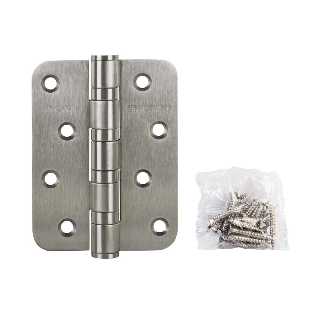 Петля Fuaro (Фуаро) из нержавейки универсальная IN4400U-R10 INOX (4BB-R10 102х76х3), Серебристый
Петля Fuaro (Фуаро) из нержавейки универсальная IN4400U-R10 INOX (4BB-R10 102х76х3), Серебристый