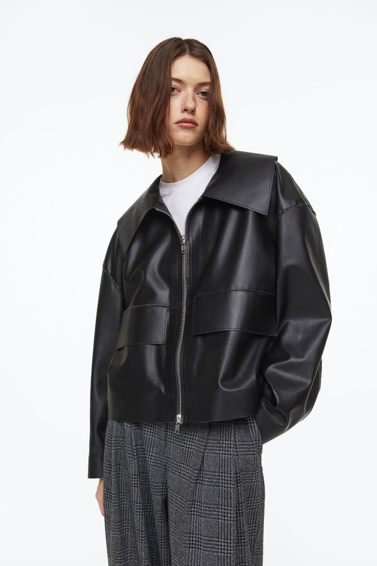 Кожаная куртка женская H&M 1145894001 черная L (доставка из-за рубежа), 1145894001
Кожаная куртка женская H&M 1145894001 черная L (доставка из-за рубежа), 1145894001