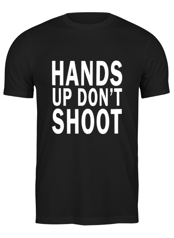 Футболка мужская Printio Hands up don't shoot (руки вверх не стрелять) 651133 черная S, Черный, Hands up don't shoot (руки вверх не стрелять) 651133
Футболка мужская Printio Hands up don't shoot (руки вверх не стрелять) 651133 черная S, Черный, Hands up don't shoot (руки вверх не стрелять) 651133