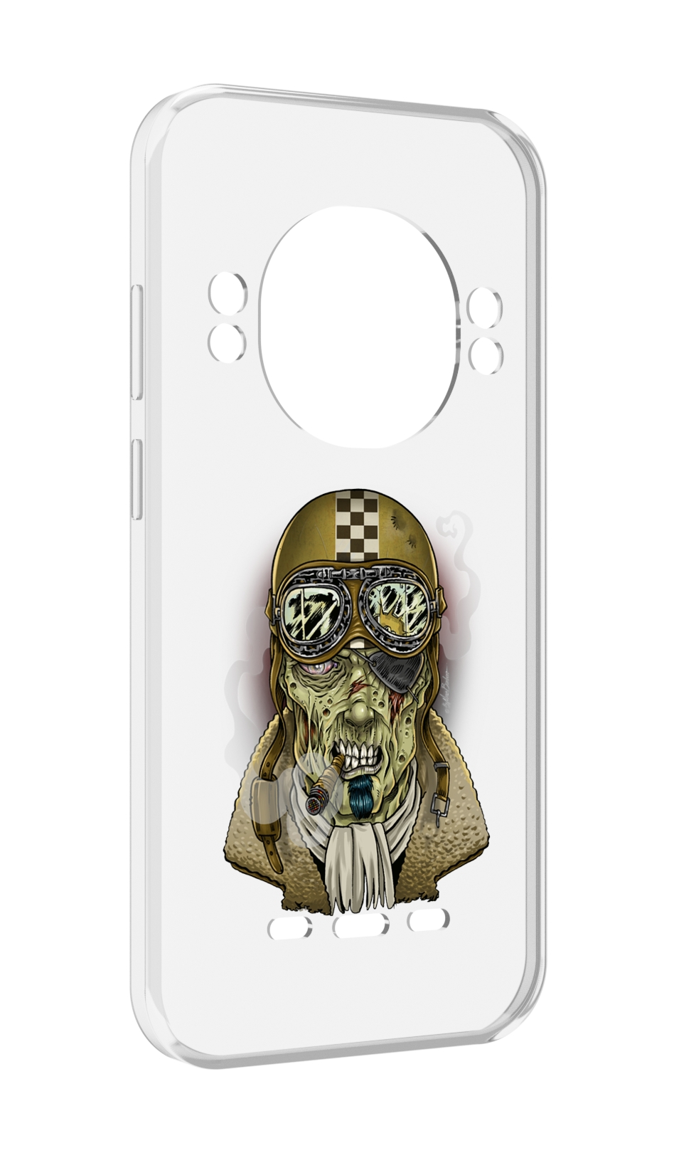 Чехол MyPads военный зомби для UleFone Power Armor 16 Pro, Прозрачный, Tocco 
Чехол MyPads военный зомби для UleFone Power Armor 16 Pro, Прозрачный, Tocco