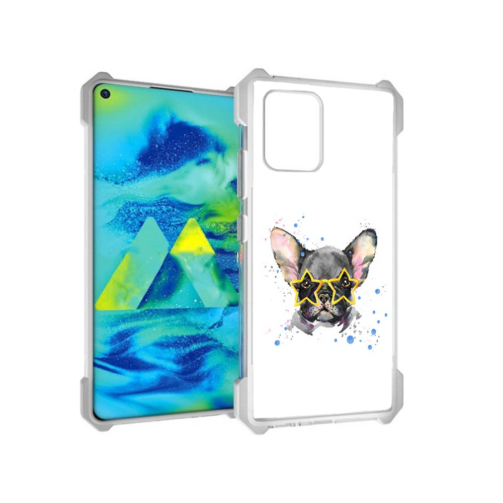 Чехол MyPads Tocco для Samsung Galaxy S10 Lite буля в очках (PT143840.502.252), Прозрачный, Tocco
Чехол MyPads Tocco для Samsung Galaxy S10 Lite буля в очках (PT143840.502.252), Прозрачный, Tocco