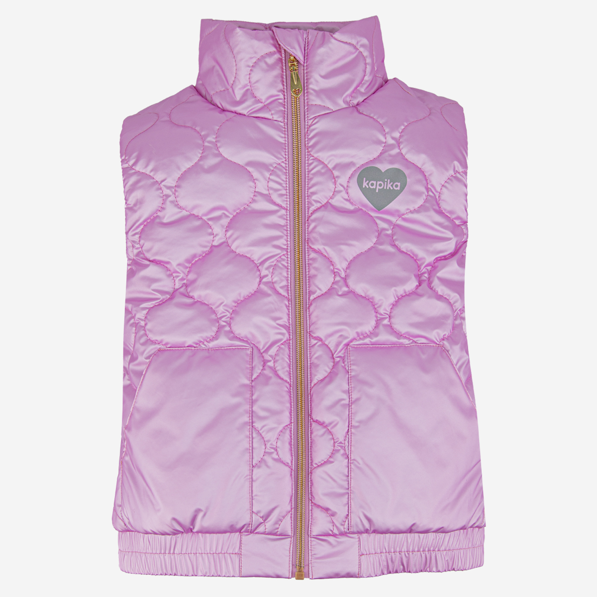 фото Жилет детский kapika jkgcv03, розовый, 110