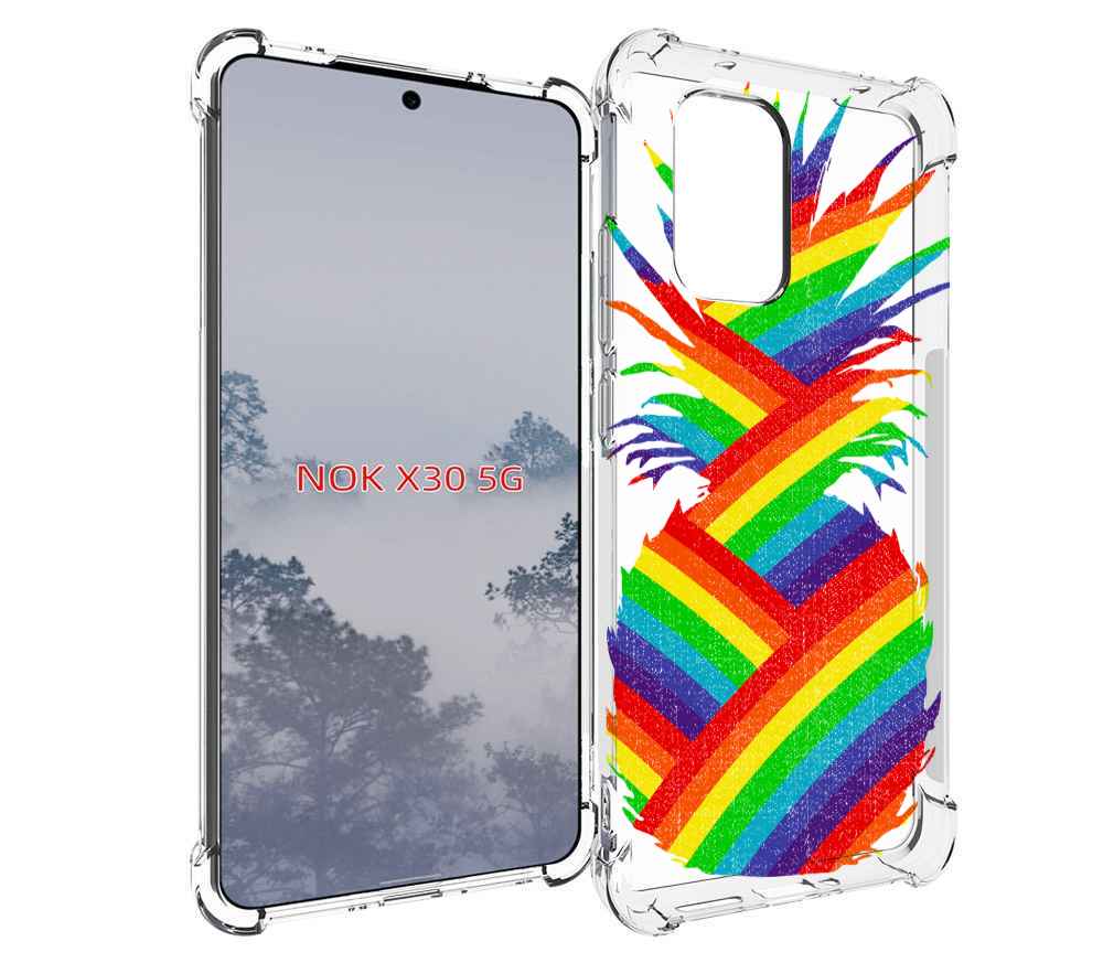 Чехол MyPads радужный ананас для Nokia X30 5G, Tocco
Чехол MyPads радужный ананас для Nokia X30 5G, Tocco
