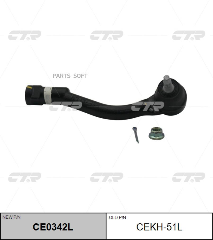Наконечник Рулевой Тяги Левый Kia Optima / Hyundai Sonata Yf Ce0342l CTR арт. CEKH51L
Наконечник Рулевой Тяги Левый Kia Optima / Hyundai Sonata Yf Ce0342l CTR арт. CEKH51L