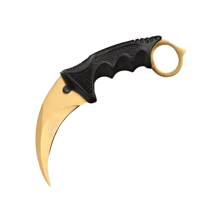 Нож-керамбит "Коготь орла" 20см, клинок 90мм/3,1мм, золотистый, Золотистый;черный, Коготь орла
Нож-керамбит "Коготь орла" 20см, клинок 90мм/3,1мм, золотистый, Золотистый;черный, Коготь орла