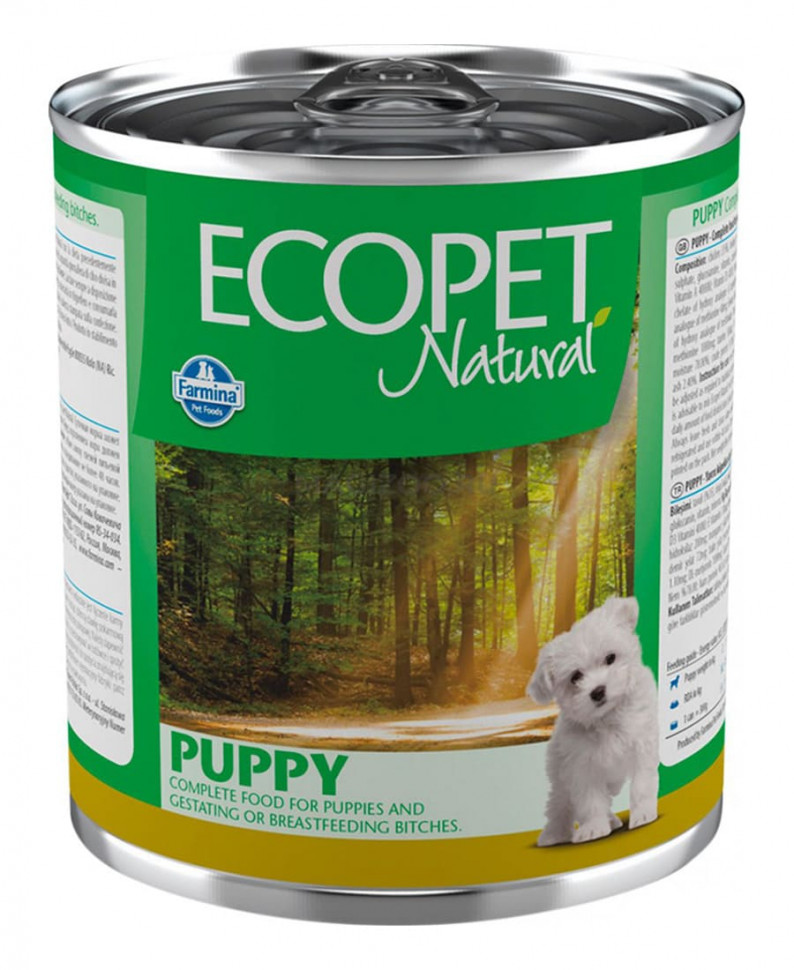 Влажный корм для щенков Farmina Ecopet Natural Puppy, курица, 6шт по 300г, Farmina Ecopet Natural Puppy влажный корм для щенков, беременных и кормящих собак с курицей - 300 г (6 шт в уп)
Влажный корм для щенков Farmina Ecopet Natural Puppy, курица, 6шт по 300г, Farmina Ecopet Natural Puppy влажный корм для щенков, беременных и кормящих собак с курицей - 300 г (6 шт в уп)
