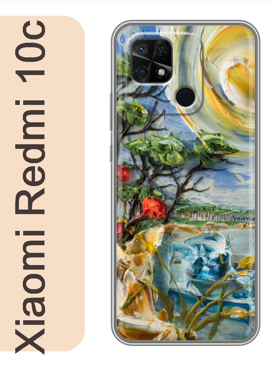 Чехол на Xiaomi Redmi 10c картина маслом цветы 063, Прозрачный, red10ckart 
Чехол на Xiaomi Redmi 10c картина маслом цветы 063, Прозрачный, red10ckart