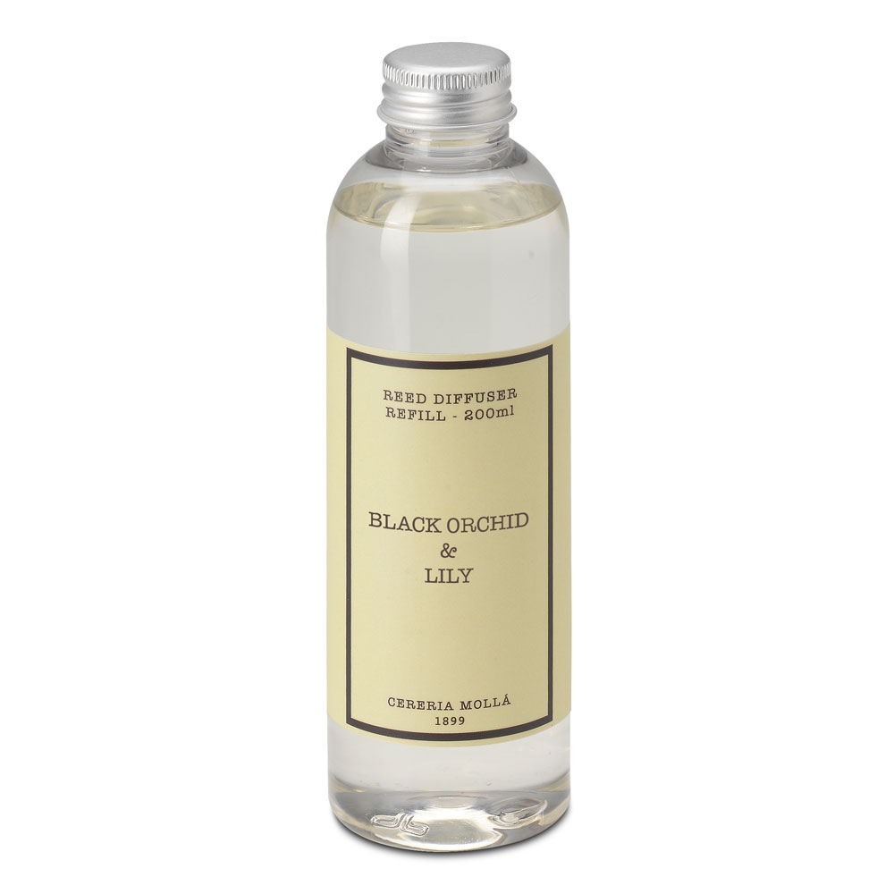 Аромат для диффузора Cereria Molla "Черная Орхидея и Лилия" (Black Orchid & Lily), 200 мл, Refill
Аромат для диффузора Cereria Molla "Черная Орхидея и Лилия" (Black Orchid & Lily), 200 мл, Refill