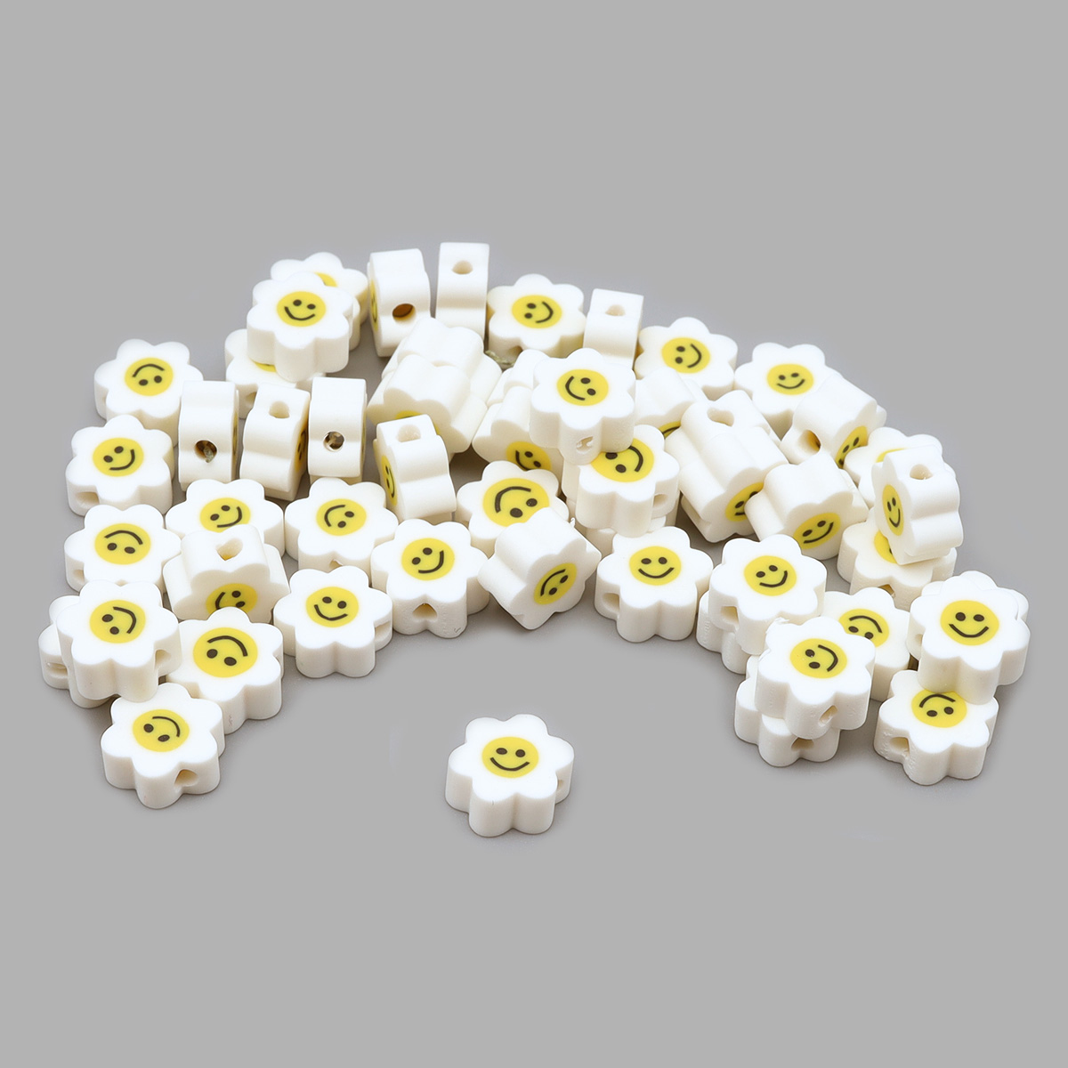 Бусины из полимерной глины Astra&Craft, ZZ1350, Цветочки смайлики, 50 шт, 1 упак, Белый
Бусины из полимерной глины Astra&Craft, ZZ1350, Цветочки смайлики, 50 шт, 1 упак, Белый