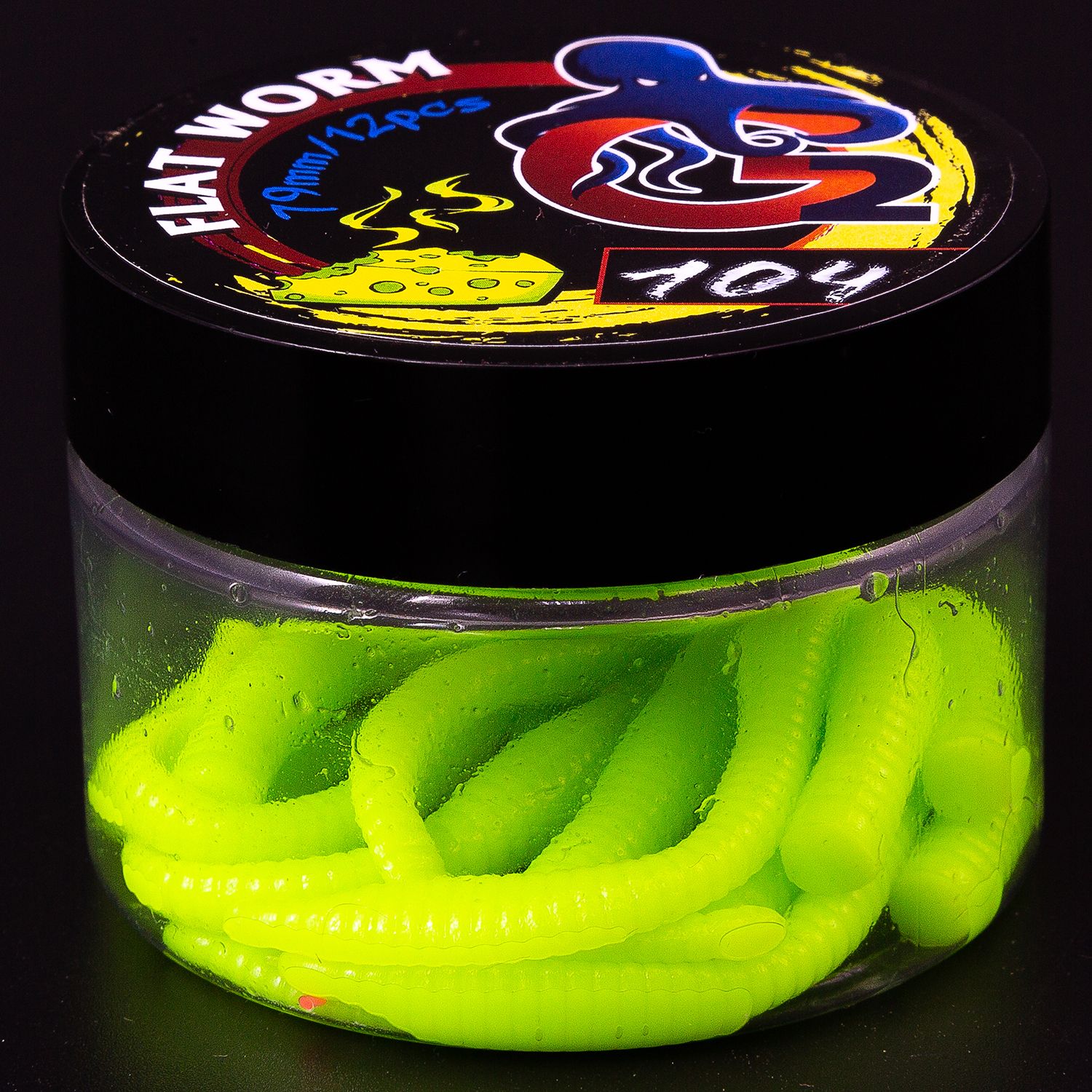 Силиконовые форелевые приманки G2 flat worm 79 мм аттрактант сыр 12 шт цвет 104, flat worm
Силиконовые форелевые приманки G2 flat worm 79 мм аттрактант сыр 12 шт цвет 104, flat worm